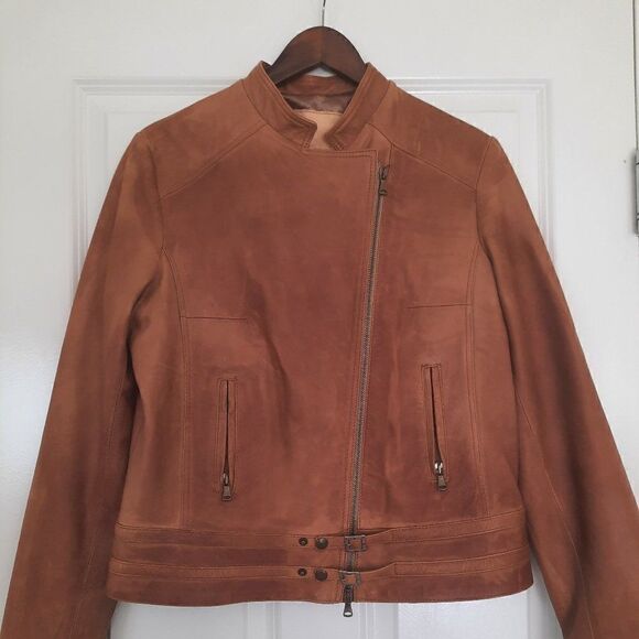 Vera Pelle brown leather jacket size 52 (L) - Picture 1 of 12